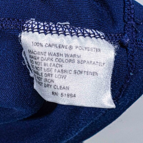 Patagonia Capilene Snap Long Sleeve Shirt Medium VTG Base Layer Made in USA - Picture 7 of 9